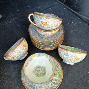 Service à thé en porcelaine Satsuma