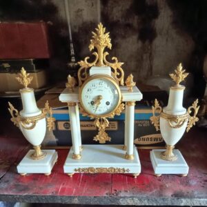 Napoleon III style fireplace set